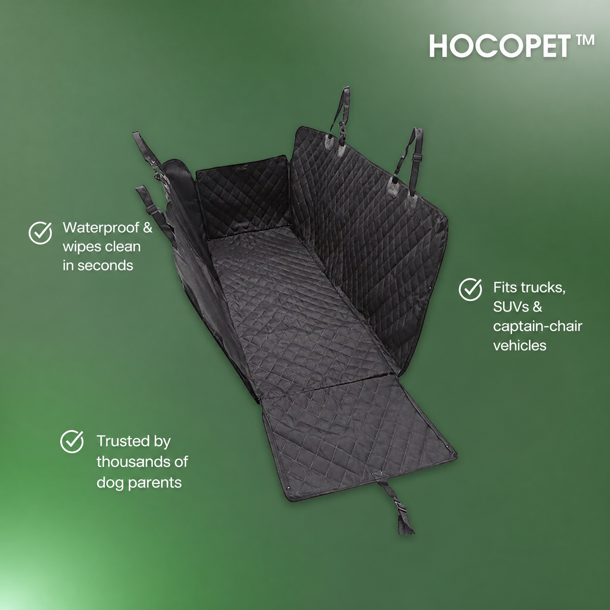 Portable Pet Car Seat Covers